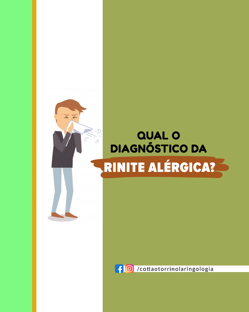Você sabe qual é o diagnóstico da Rinite Alérgica?