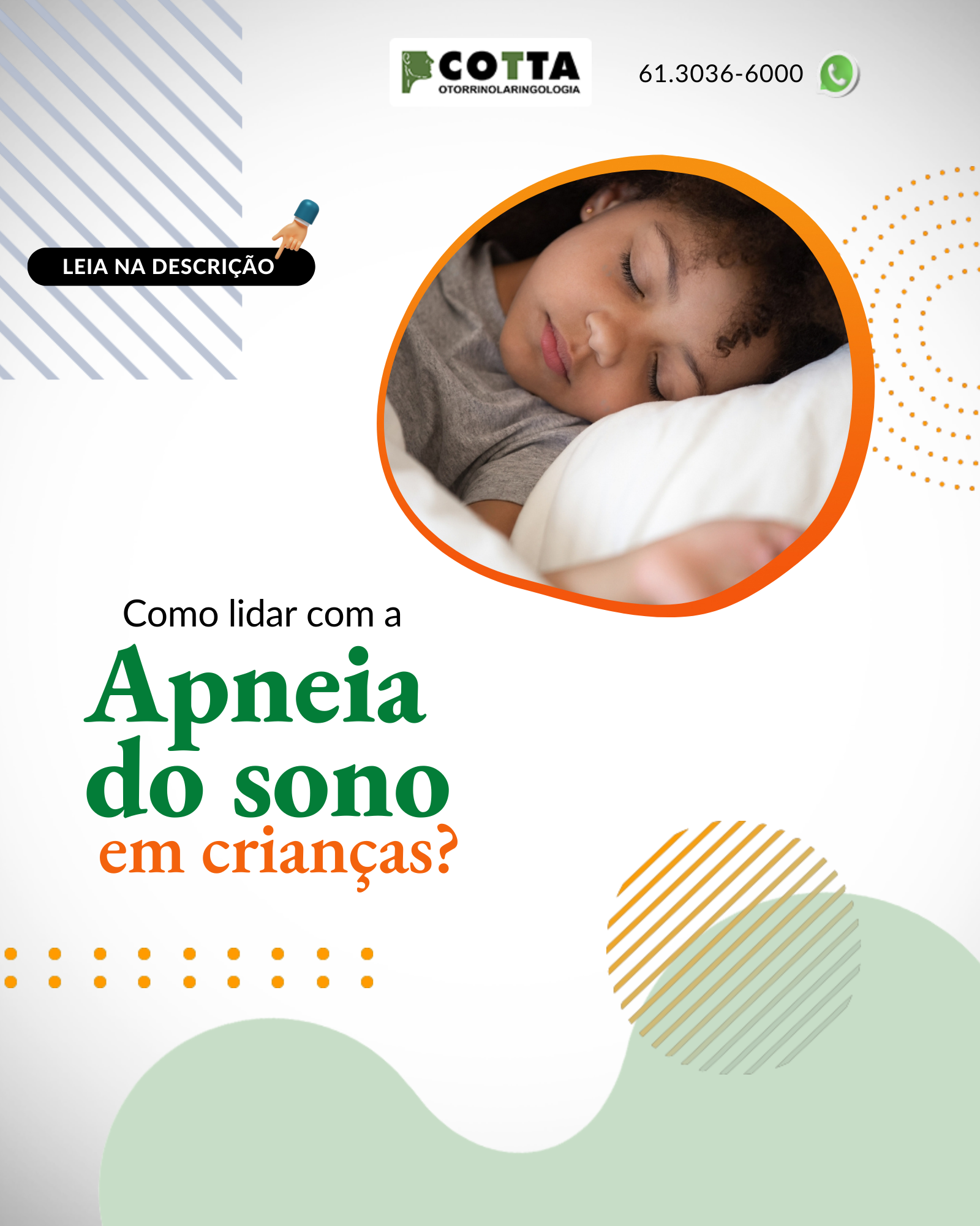 Como lidar com a Apneia do sono em crianças?